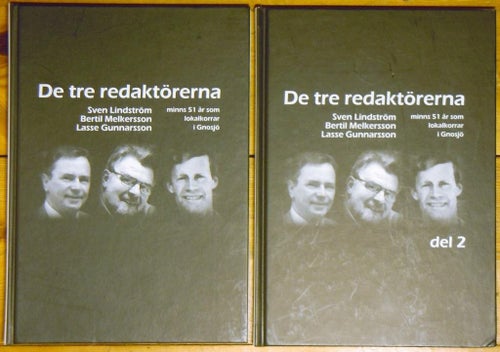 ** De tre redaktörerna minns 51 år på VN **