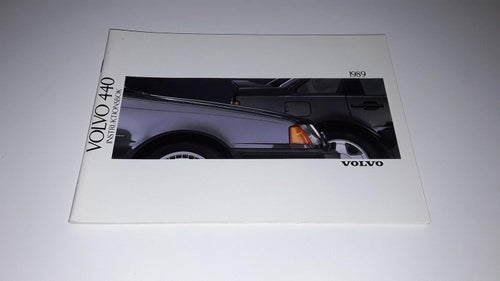 Instruktionsbok Volvo 440 1989