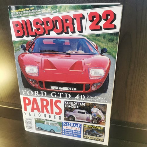 Bilsport 22 - 1990