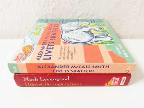 2st Ljudböcker Manliga Författare 7CD McCall Smith Levengood Livets Skafferi mfl