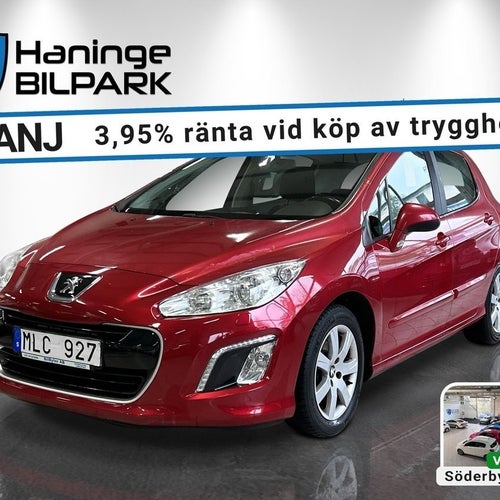 Peugeot 308 5-dörrar 1.6 HDi FAP Manuell, 92hk, 2012