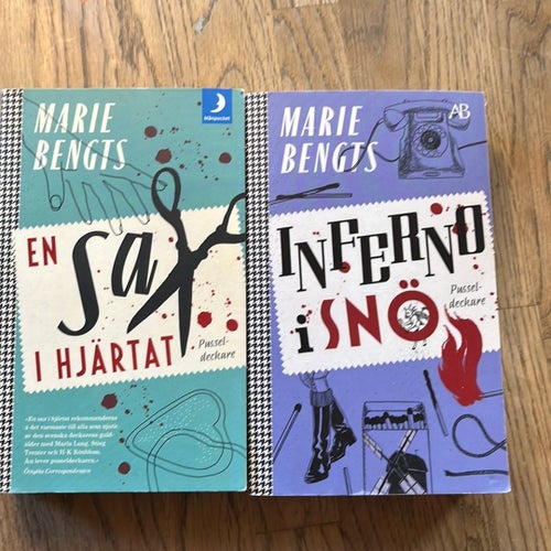 En sax i hjärtat och Inferno i snö av Marie Bengts