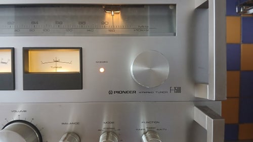 Pioneer F-1500, SC-1500 II och SM-1500 II stereosystem.Video.Tillverkad i Japan.