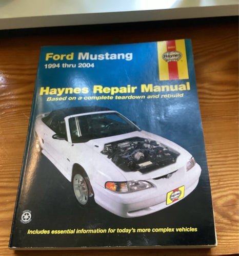 Ford Mustang 1994 thru 2004 Haynes Repair Manual