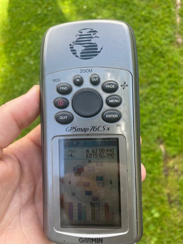 Garmin GPSmap 76CSx – Klassisk frilufts/marin-GPS!