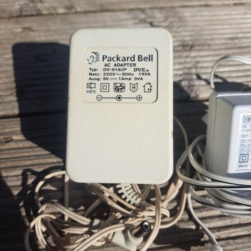 3x AC-adaptrar: Packard Bell, Ktec, Hon-Kwang