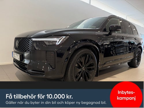Volvo XC90 T8 Ultra Black Edition / Dragkrok / Elektriskt säte / Panoramatak / 1