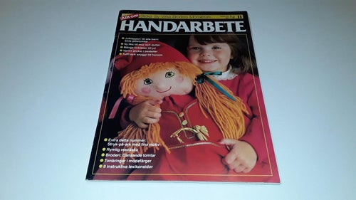 Allt om handarbete nr 11 / 1987 (mönsterark medföljer)