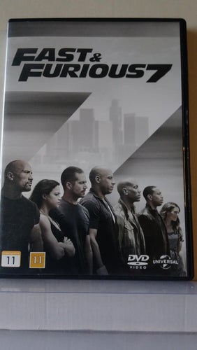 Fast & Furious 7, Dvd