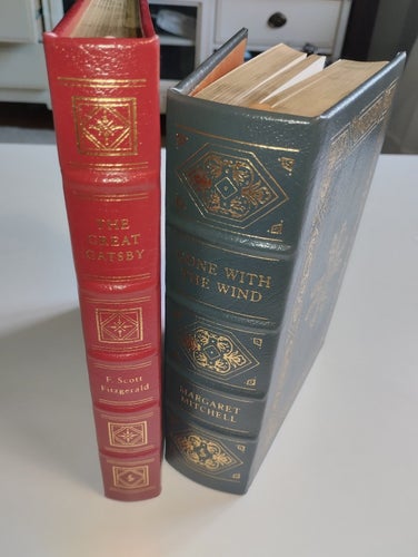 Great gatsby gone with the wind fitzgerald mitchell easton press