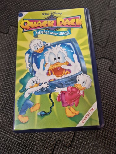Quack pack - ärlighet varar längst - VHS raritet