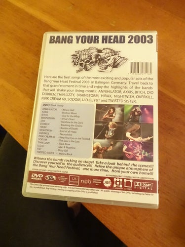 Toppskick Bang your head 2003 DVD