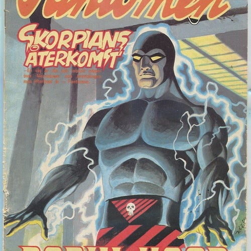 Fantomen 1985 nr 18 med Ödeshandsken, Blueberry, Robin Hood