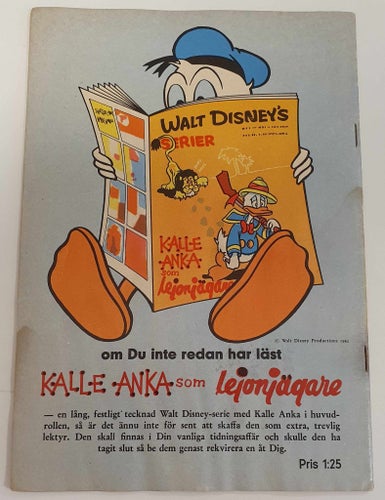 Kalle Anka & Co nr 41 1962 / FR/GD