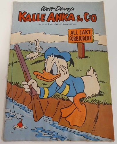 Kalle Anka & Co nr 41 1962 / FR/GD