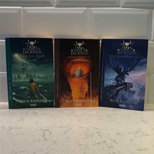 Percy Jackson: Odd till Hjälte, Monsterhavet, Titanens Förbannelse av Rick