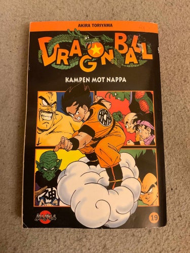 Dragonball vol 19 - svenska manga anime dragon ball toriyama akira