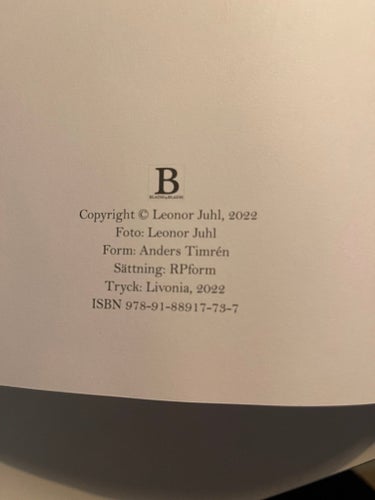 Inred ute av Leonor Juhl, 2022