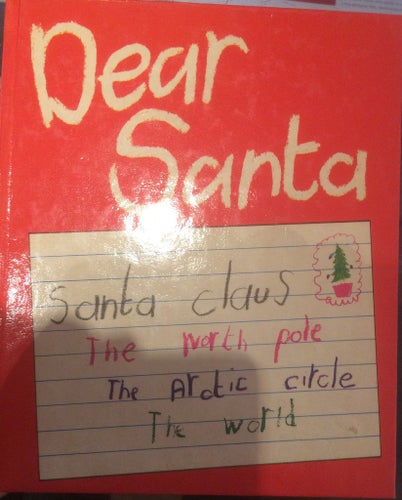 Jul,  Dear Santa, Barn skriver till Tomten, på engelska