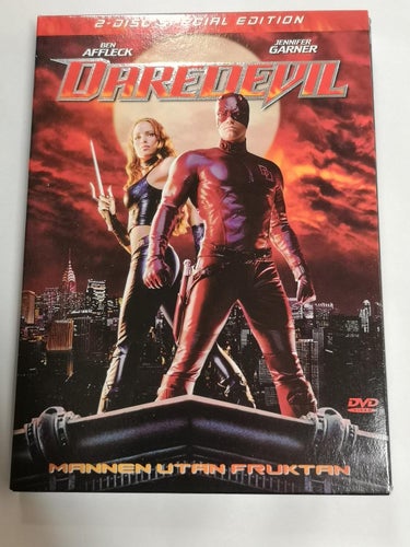 DVD Daredevil Marvel Ben Affleck Jennifer Garner TOPPSKICK