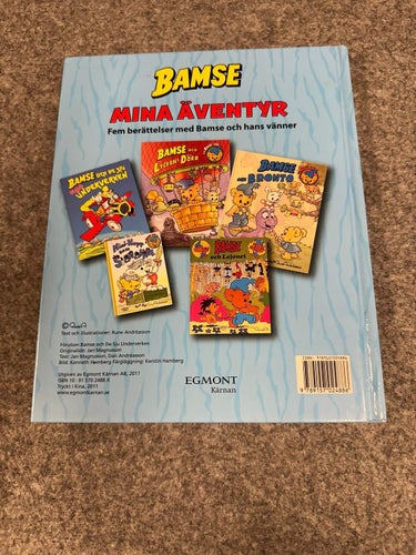 Bamse - Mina Äventyr - Fem berättelser men Bamse och hans vänner