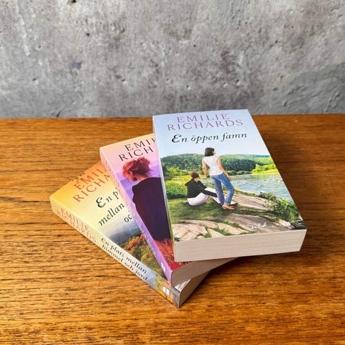 HarperCollins | Emilie Richards | Bokkit | 3 Stycken