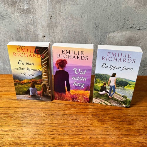 HarperCollins | Emilie Richards | Bokkit | 3 Stycken