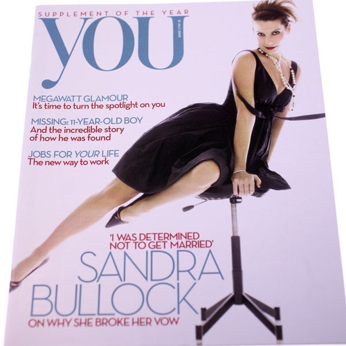 You Magazine-Sandra Bullock cover-July 12th 2009-NEW-English-Weight 160g