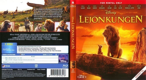 Lejonkungen / The Lion King – 2019 – Blu-ray – Regissör: Jon Favreau