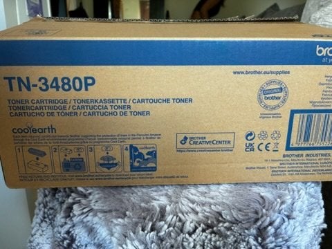 Brother TN-3480P Toner öppnad kartong men helt ny!