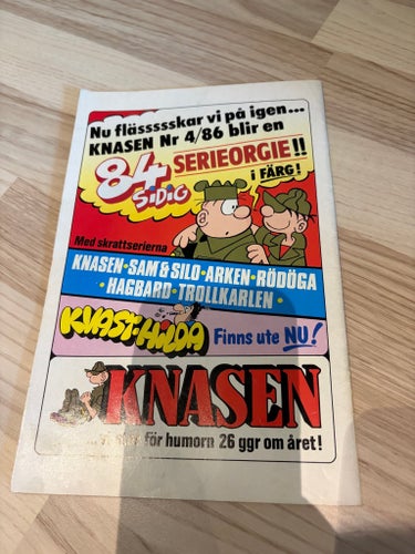 Familjen Flinta nr 4 1986