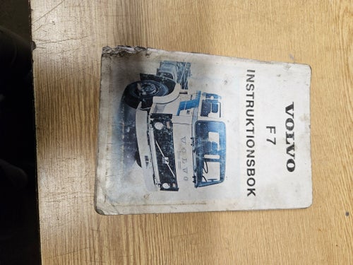 VOLVO F7 INSTRUKTIONSBOK