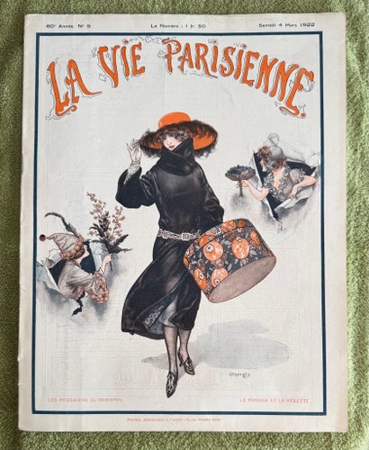 La Vie Parisienne Tidskrift från 1922