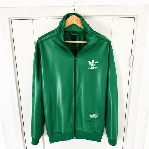 Adidas Originals Chile 62 Jacka Grön – Nyskick | Rare | Storlek Medium