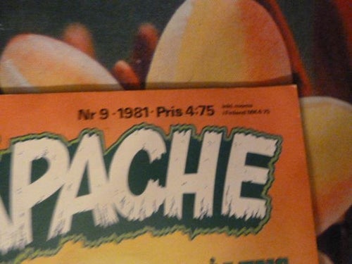APACHE, NR 9-1981, TIDNING