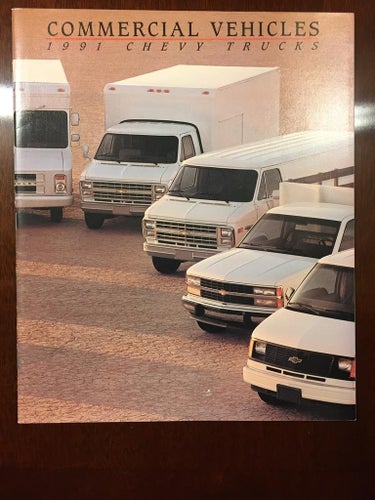 Försäljningsbroschyr Chevrolet Trucks 1991