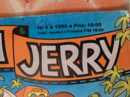 TOM & JERRY, NR 6 - 1996, TIDNING