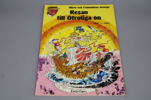 Oliver och Colombinas äventyr : Resan till otroliga ön 1980 - 1:a upplagan