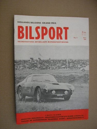 Bilsport 1963 Nr. 6