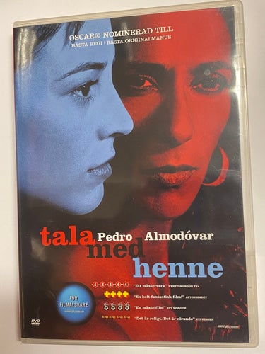 DVD Tala Med Henne Pedro Almodovar TOPPSKICK
