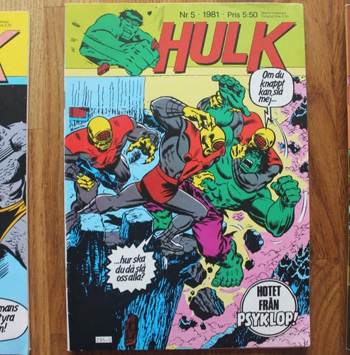 HULK 1981 NR 5