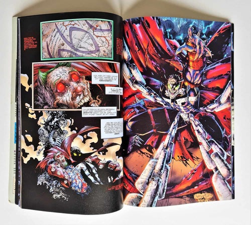 SPAWN 1998 nr 5 VF+ Toppex IMAGE COMICS ALBUM SUPERHJÄLTAR SKRÄCK GORE REA