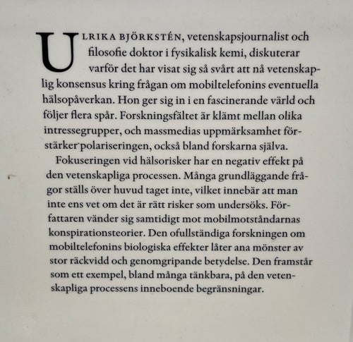 Vetenskap ur funktion. Forskningen om biologiska ... - Ulrika Björkstén
