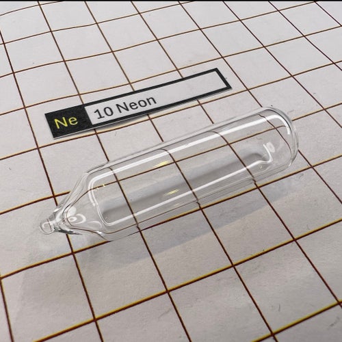 Neon gas 99.999% Grundämne Element Ne 10 Periodiska Systemet