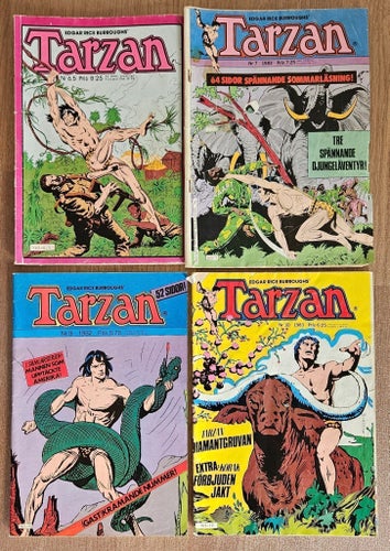 Tarzan nr: 6,5/83 + 7/83 + 10/83 + 9/82