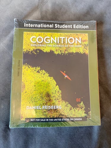 HELT NY! Cognition: Exploring the Science of the Mind av Daniel Reisberg, 8E
