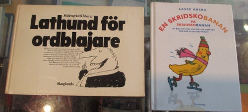 2 böcker av Lasse Åberg, Svensk humor