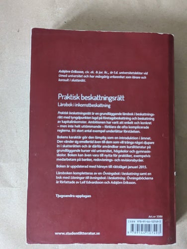 Praktisk beskattningsrätt - Lärobok i inkomstbeskattning