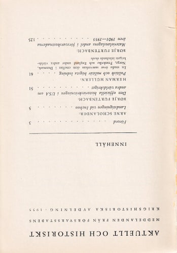 Aktuellt & Historiskt 1955