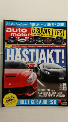Auto motor & sport nr 10 2013: Ford Kuga TDCi, Subaru Forester 2,0D, Honda CR-V